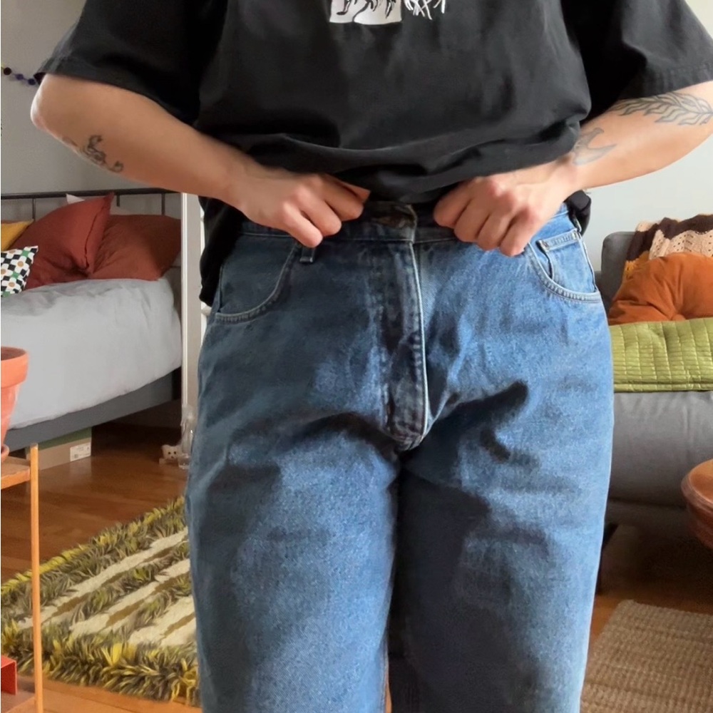 Carhartt Blue Denim with Grey+Blue Plaid Lining - Picture 7 of 9